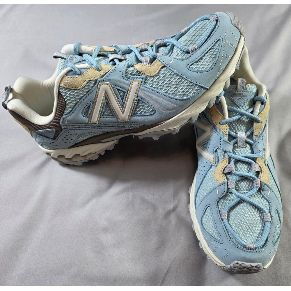 New Balance 610v1 Running Shoes Mens 9.5 Blue Beige ML610TO Trail Sneakers NEW